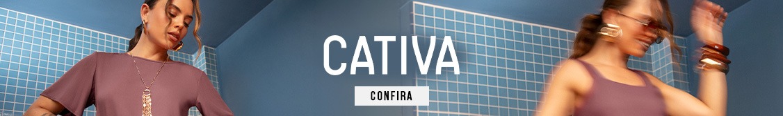 Cativa - Revenda de Roupas - Banner de marca Cativa