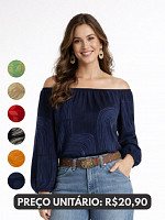 KIT BLUSA ADULTO FEMININO