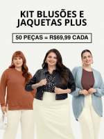 Blusões e Jaquetas Feminino Plus Size - Cativa - 50 Peças
