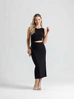 VESTIDO MIDI SEM MANGAS