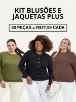 Blusões e Jaquetas Feminino Plus Size - Habana - 50 Peças
