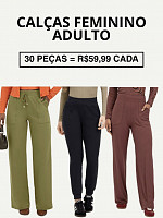 Calças Feminino Adulto - Habana - 30 Peças