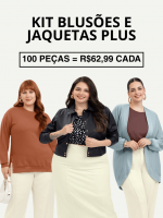 Blusões e Jaquetas Feminino Plus Size - Cativa - 100 Peças