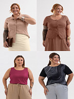Kit Pedido Mix de Primavera - Blusas e Vestidos - 100 peças