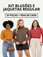 Blusões e Jaquetas Feminino Adulto - Habana - 30 Peças