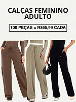 Calças Feminino Adulto - Cativa - 100 Peças