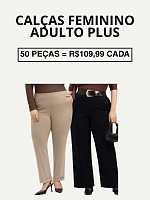 Calças Feminino Plus Size - Cativa - 50 Peças