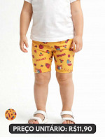 KIT SHORT INFANTIL FEMININO