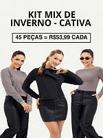 Kit Pedido Mix de Inverno - Habana e In Colors - 45 Peças