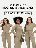 Kit Pedido Mix de Inverno - Habana e In Colors - 15 Peças
